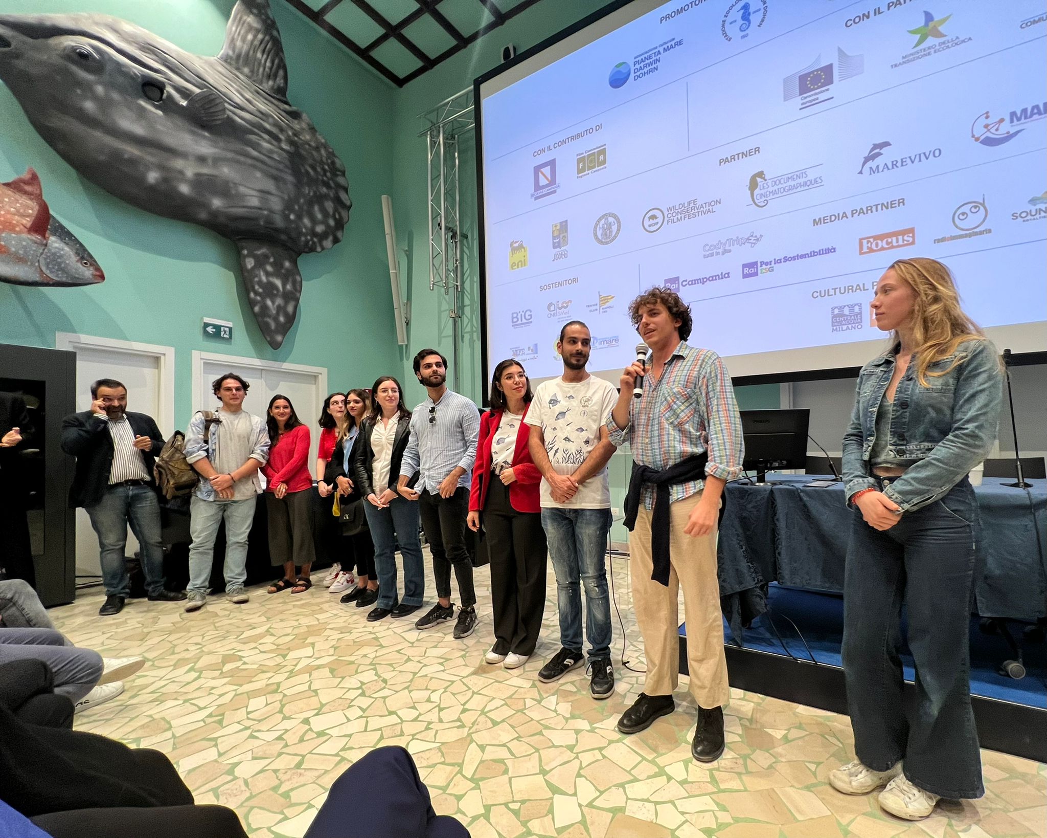 Una marea di giovani ed idee innovative: il marchio di fabbrica della prima edizione del Film Festival Pianeta Mare Internazionale di Napoli